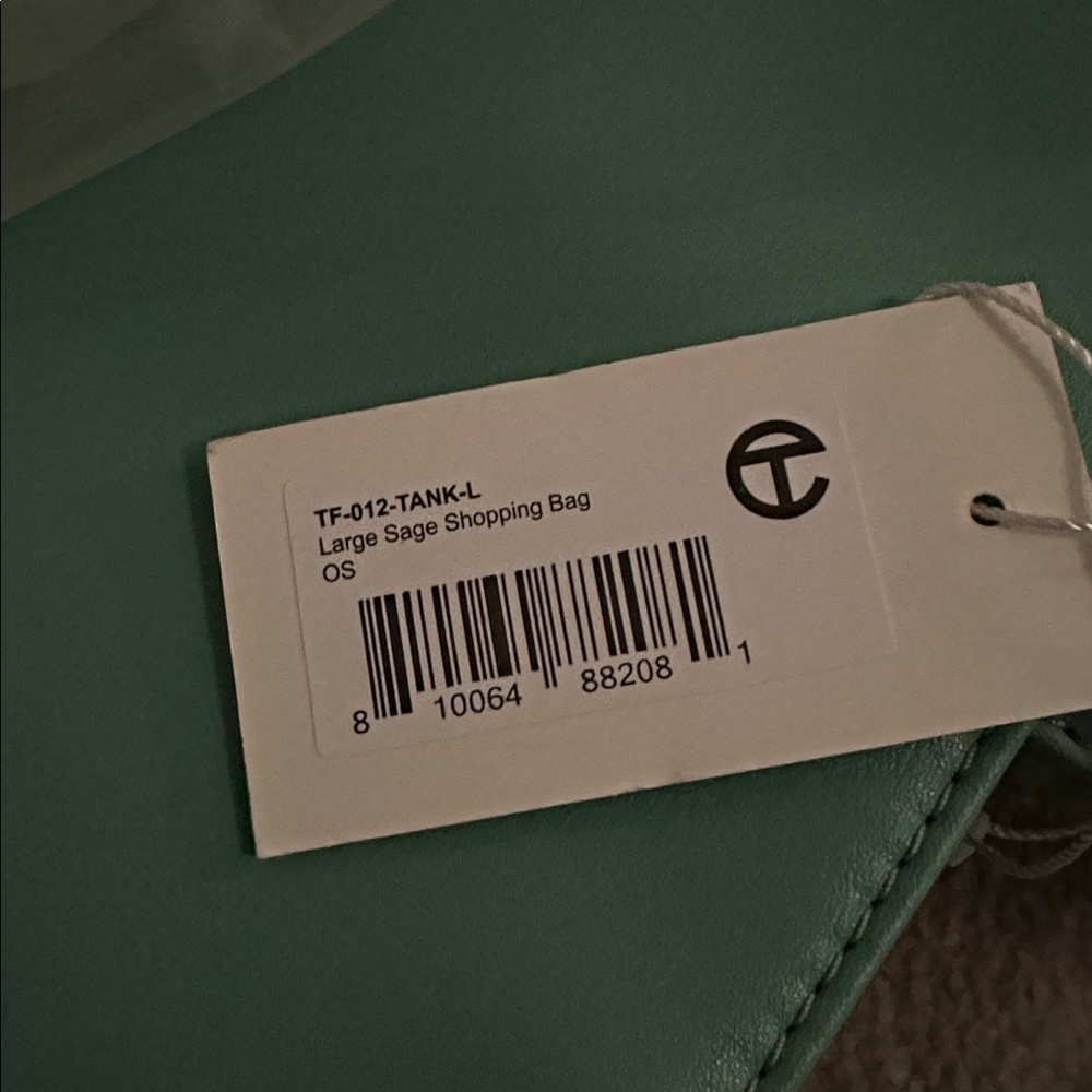 NWT Telfar Sage Shopping Bag- Large - Picture 8 of 8